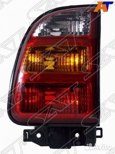 Фонарь задний toyota RAV4 98-00 LH хрусталь