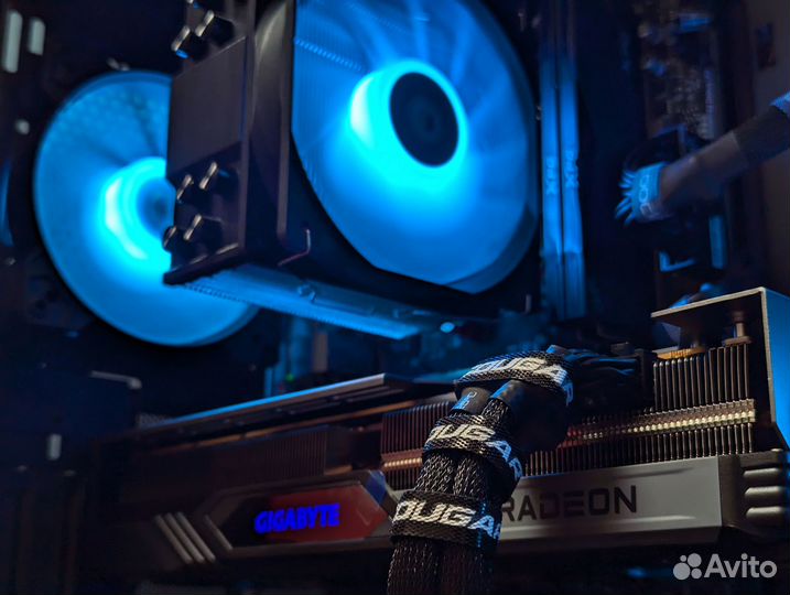 Мощнейший новый игровой пк 7500f и 7800XT (16GB)