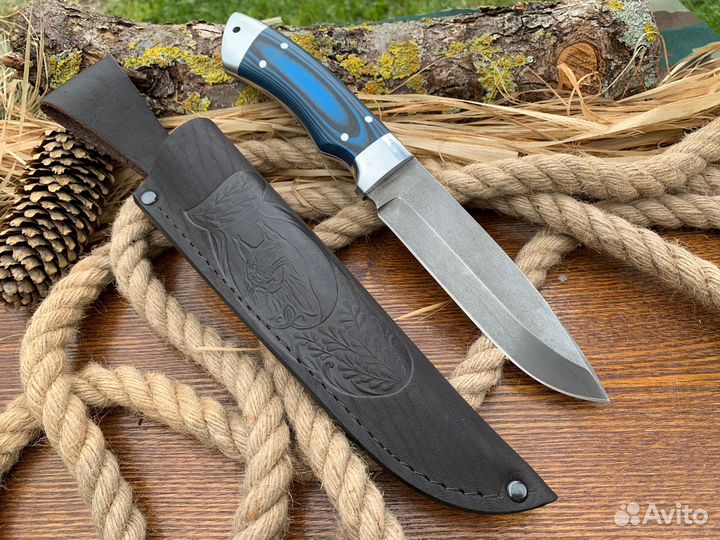 Нож охотничий Егерь клинок сталь х12мф кованая