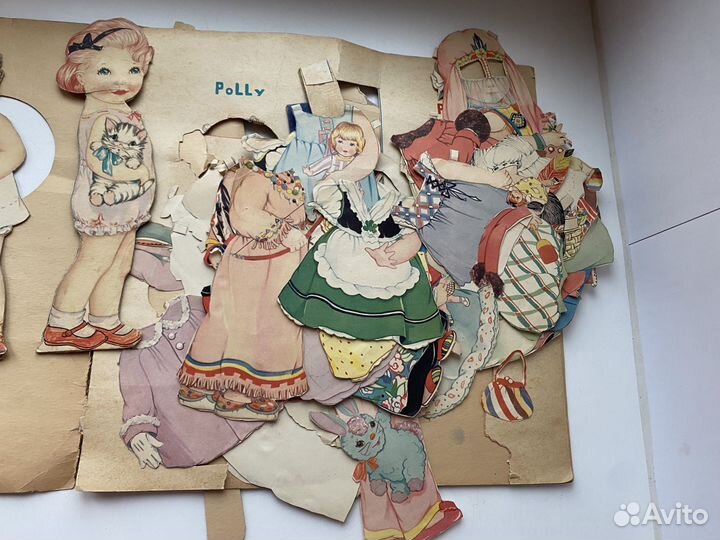 Бумажные куклы Polly paper dolls