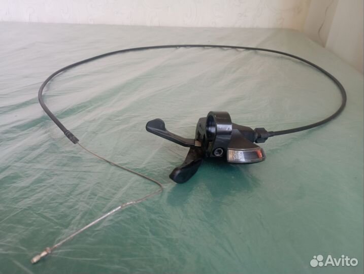 Манетка и передний переключатель (Shimano 34.9)