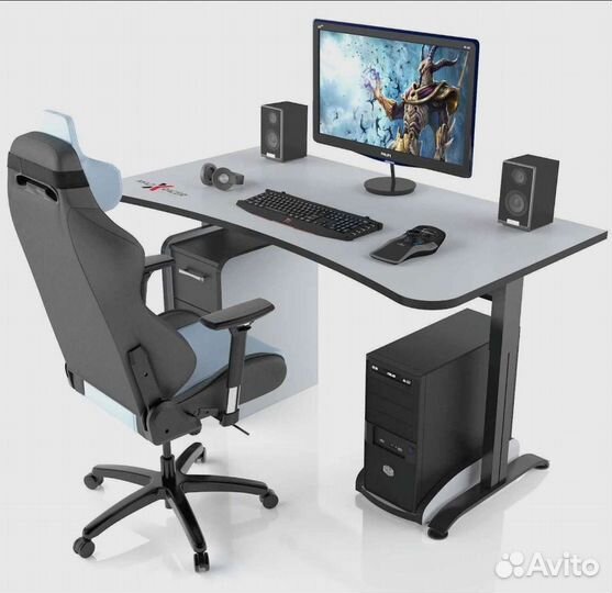 Игровой компьютерный стол madxracer 160х82
