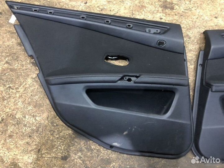 Дверные карты заднее Bmw E60