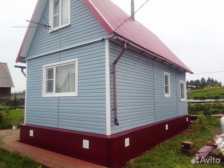 Монтаж сайдинга фасадные работы