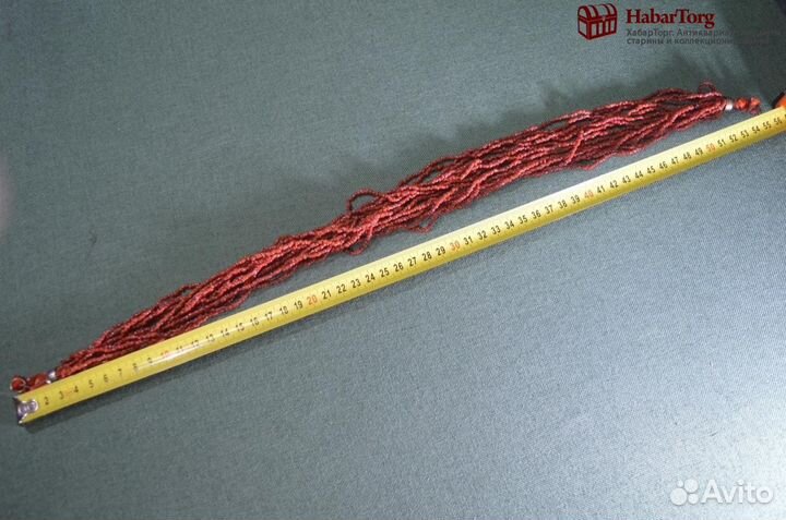 Бусы, коралловое ожерелье. Коралл. Винтаж