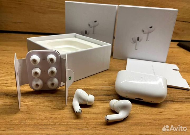 Apple AirPods PRO 2 чип Airoha Premiumдоставка