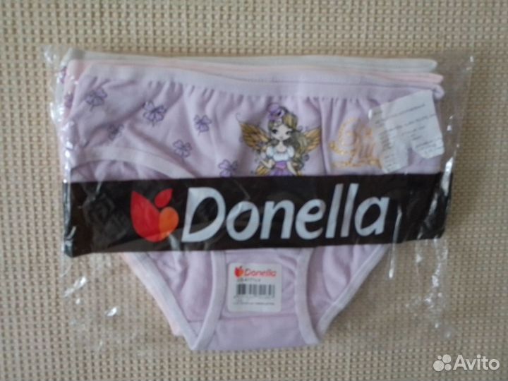 Трусы для девочки Donella новые 5 шт. р.98-104