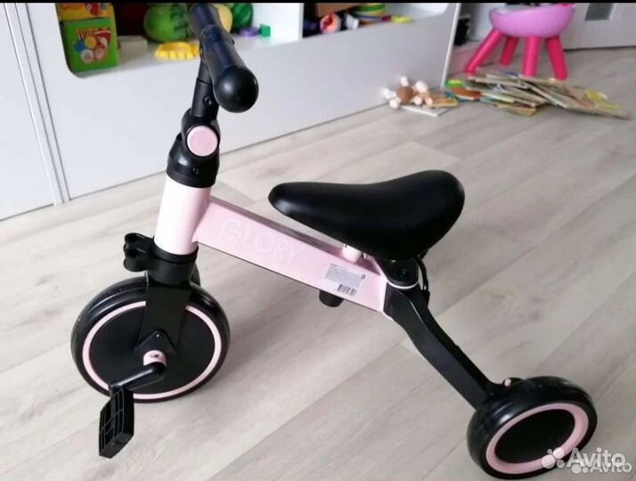 Беговел велосипед 3 в 1 новый