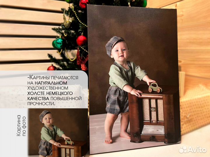 Картины по фото на холсте
