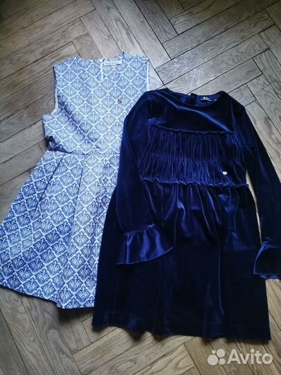 Платье шерстяное, юбки., Noble People 146-152