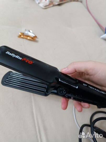 Щипцы гофре BaByliss Pro