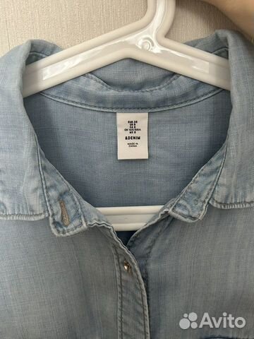 Джинсовая рубашка H&M
