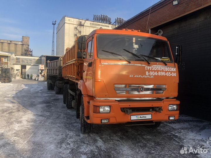 КАМАЗ 65116-N3 с прицепом, 2012