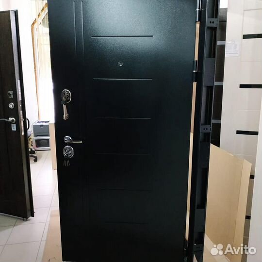 Дверь входная Серебро 10 см