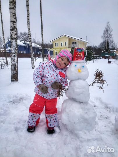 Зимний горнолыжный костюм для девочки