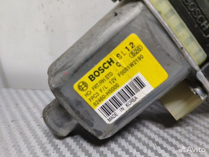 Мотор стеклоподъемника передний правый Hyundai