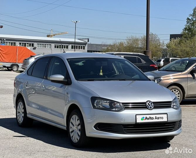 Volkswagen Polo 1.6 AT, 2012, 167 200 км