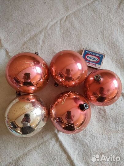 Елочные игрушки СССР