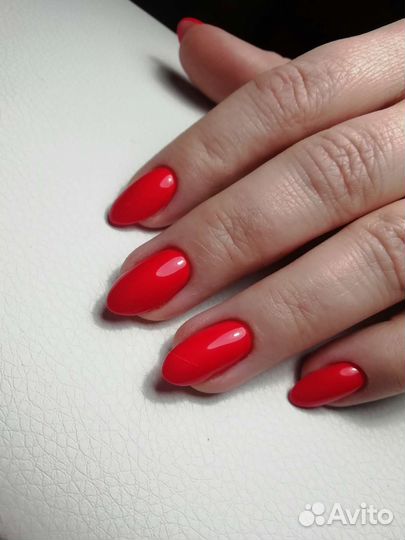 Покрытие гель лаком, наращивание