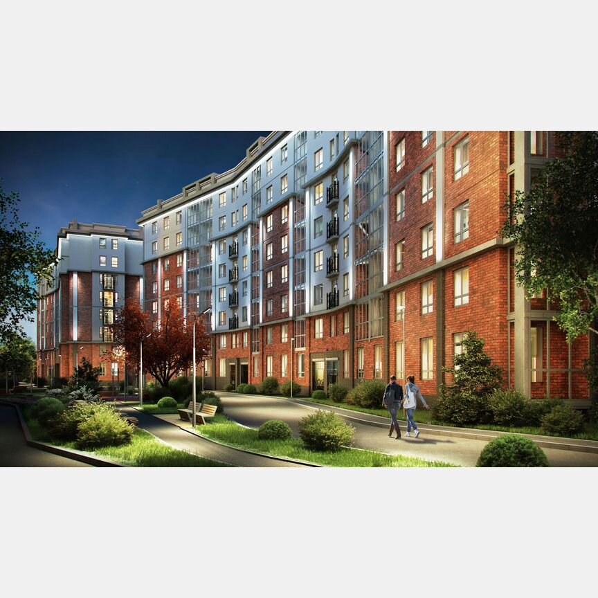 2-к. квартира, 64,5 м², 4/8 эт.