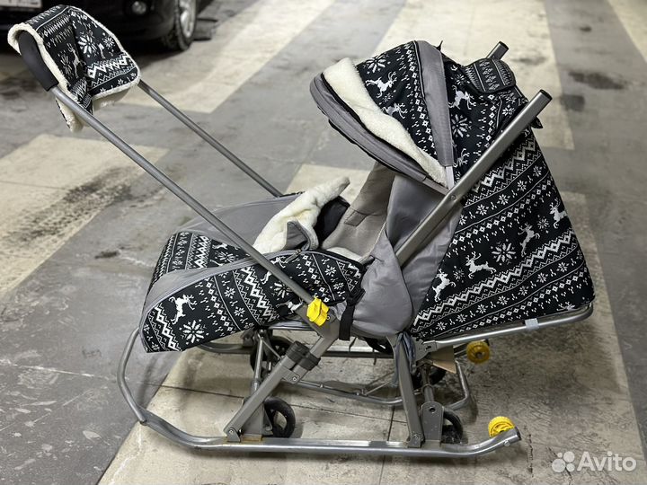 Коляска санки