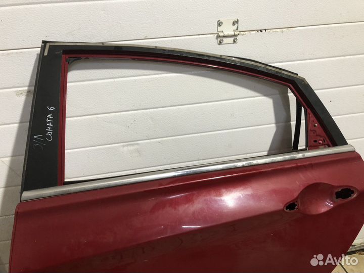 Задняя левая дверь соната 6 хендай