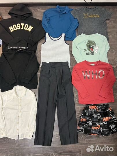 Пакет одежды для мальчика 134 140