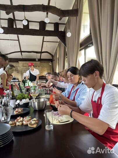 Выездной кулинарный мастер класс