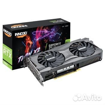 Inno3D GeForce RTX 3060 twin X2 8GB (N30602-08D6-1