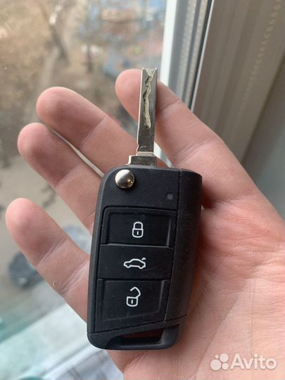 Выкидной ключ volkswagen оригинал