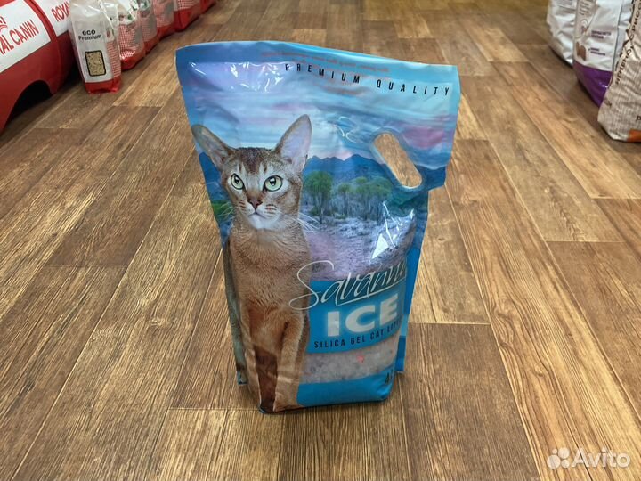 Savanna ICE силикагелевый наполнитель
