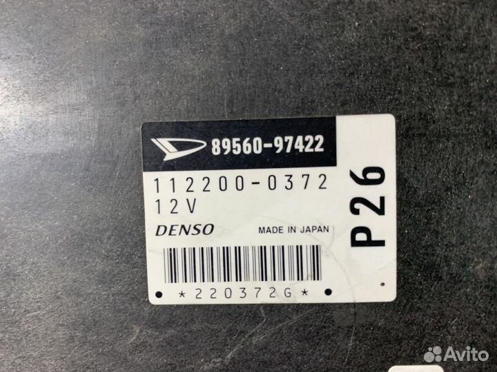 Блок управления двигателем Daihatsu yrv