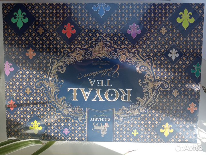 Подарочные коробки чая greenfield, richard