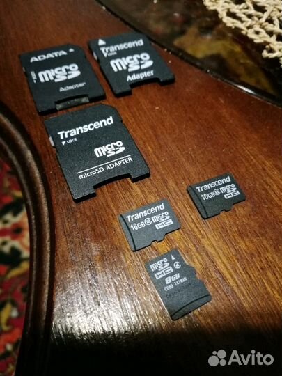 Карты памяти Transcend adata micro sdhc Sony M2