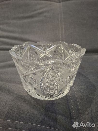 Хрустальные салатники СССР