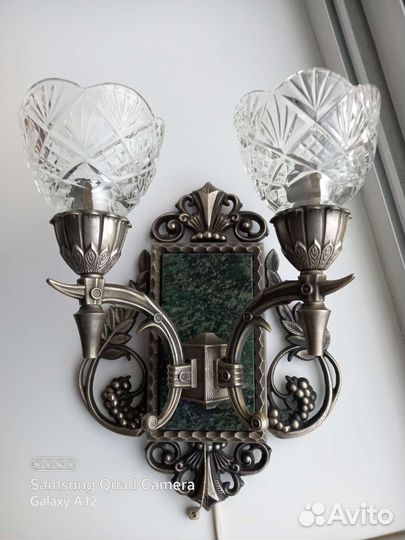 Настенный светильник, бра зик, люстра