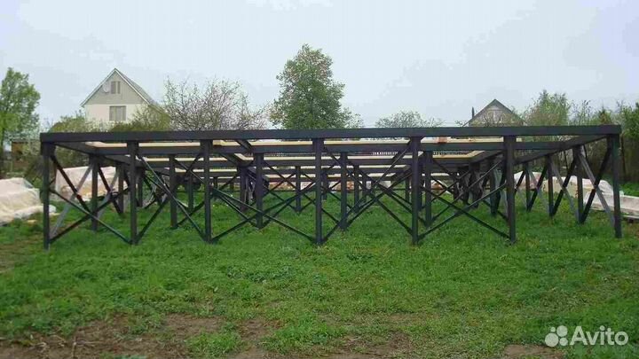 Винтовые сваи и монтаж