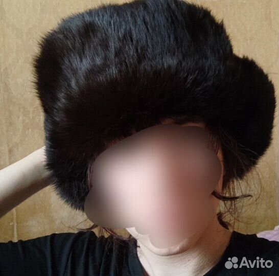 Шапка ушанка кролик