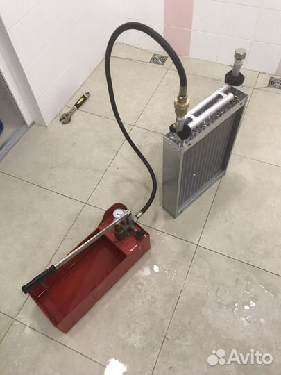 Ремонт, пайка теплообменников, калориферов медь