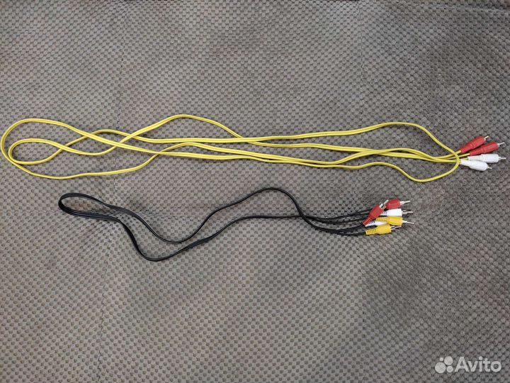 Кабель тюльпан и кабель соединительный