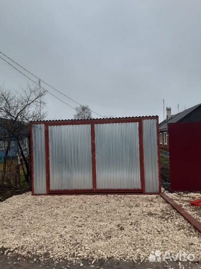 Гараж пенал ракушка хозблок