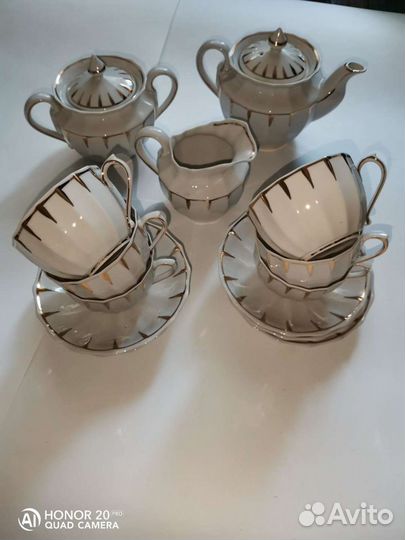Сервиз фарфоровый чайный вербилок