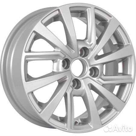 KDW KD1430 : 5.5x14 4*100 Et:40 Dia:56.6 Silver Painted