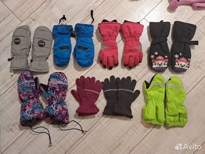 Шапки шлемы краги перчатки варежки от 1 до 7