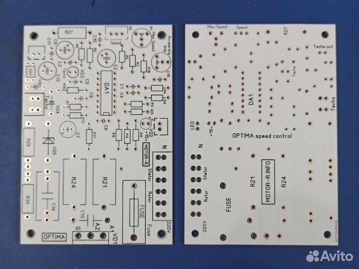 Печатная плата для регулятора оборотов на tda1085