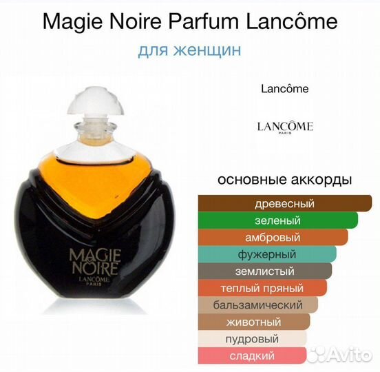 Magie noire lancome 25 мл