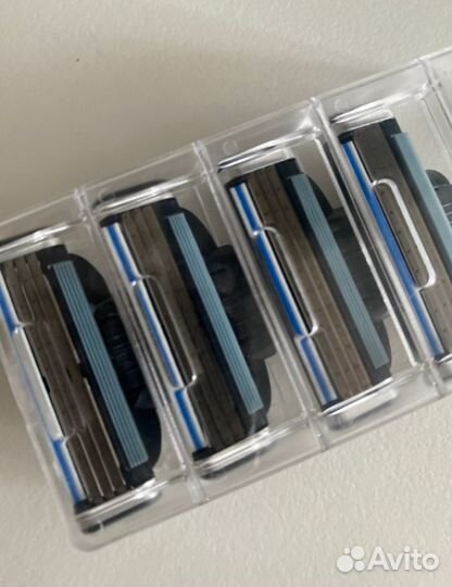 Сменные кассеты для бритвы Mach3 упаковка