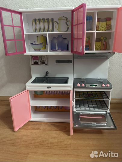 Кухня для кукол барби
