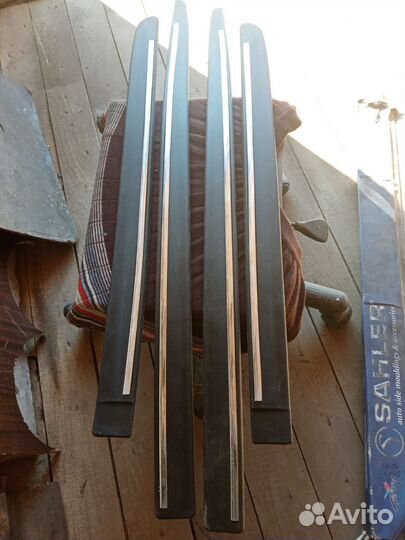 Молдинги на бампер ваз 2110