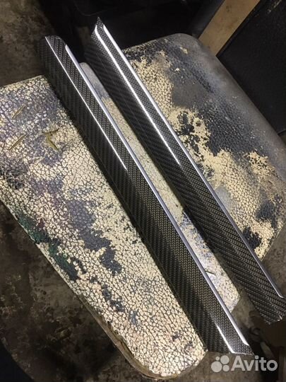 Audi Q7 4l карбон вставки декоративные